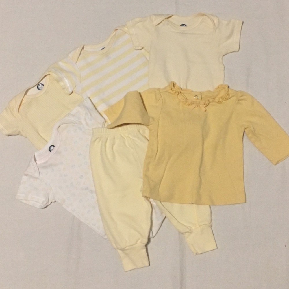 Yellow baby bundle Gerber Gymboree - 3-6m